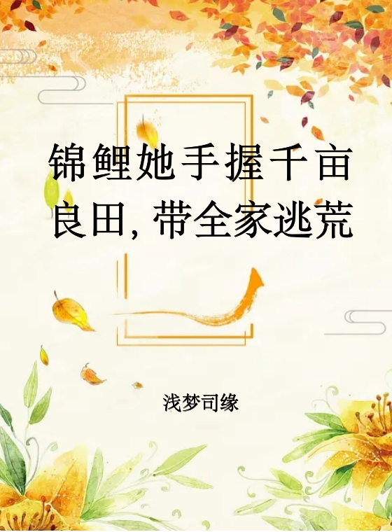 林玲,秦瑜小说《锦鲤她手握千亩良田，带全家逃荒》全文阅读